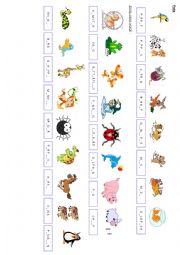 English Worksheet: pets