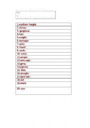 English Worksheet: personality adjectives