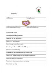 English Worksheet: Final task 