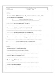 English Worksheet: grammar worksheets