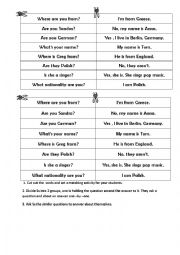 English Worksheet: Whats your name?