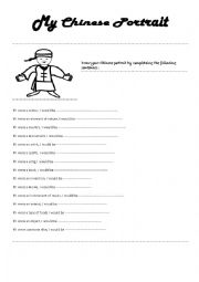 English Worksheet: Chinese portrait