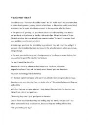 English Worksheet: america