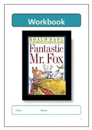 Fantastic Mr. Fox workbook 
