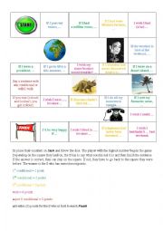 English Worksheet: CONDITIONALS