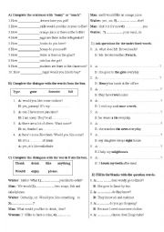 6th grade worksheet