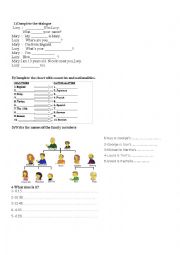 grammer  worksheet