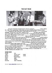 Rat Pack Reading Exercise