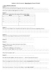 English Worksheet: Analysis Video document Oliver Twist Roman Polanski