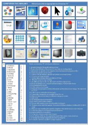 Verbs and Nouns related to computers