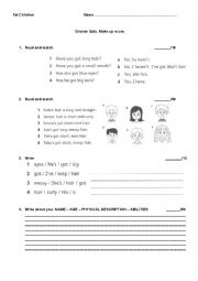 English Worksheet: have got