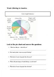 English Worksheet: West littering