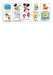 English Worksheet: Stickers 2