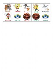 English Worksheet: Stickers 3