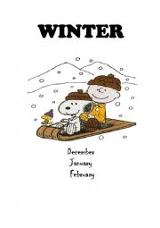 English Worksheet: Seasons Posters