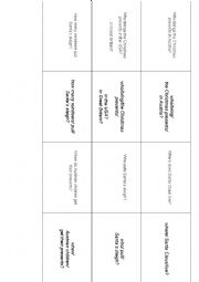 English Worksheet: Christmas game 2nd attempt