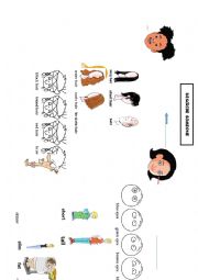 English Worksheet: Physical Description