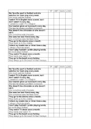 English Worksheet: Game Frequency Adverbs