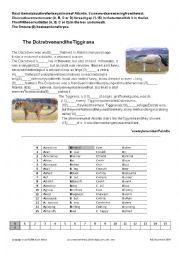 English Worksheet: Fantasy animals