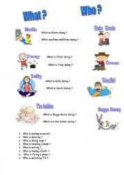 English Worksheet: present  contnous tense