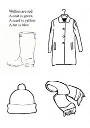 English Worksheet: Winter clothes