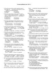 English Worksheet: Examination CEFR C1
