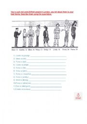 English Worksheet: Superlatif