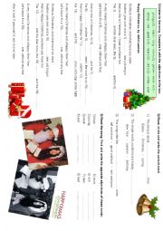 English Worksheet: Happy Christmas song by John Lennon