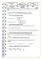 Mid-term test 1 Bac eco