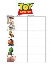 Toy Story Characters