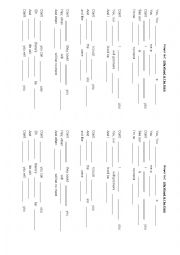 English Worksheet: Song (C in player)
