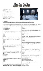 English Worksheet: Movie Now you see me Activities