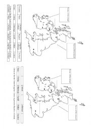 English Worksheet: The British Isles