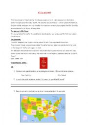 English Worksheet: Ellis Island