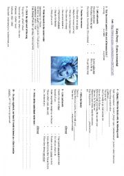 English Worksheet: Extraterrestrial by Katy Perry