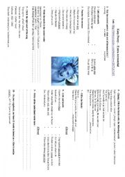 English Worksheet: Extraterrestrial by Katy Perry