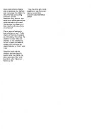 English Worksheet: The Train Ride