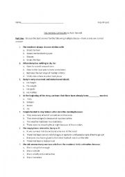 English Worksheet: Ruth rendell the wrong category
