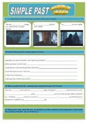 English Worksheet: Kigdom and Heaven