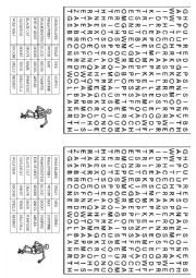 English Worksheet: Word search- halloween