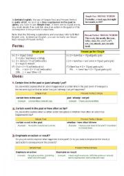 English Worksheet: present perfect vs past simple