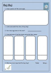 Guji Guji Worksheet