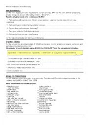 English Worksheet: Revision