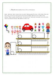 Prepositions of place differentiated 