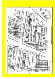 English Worksheet: Boardgame Directions/Goods and Services