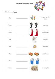 English Worksheet: Irregular plurals