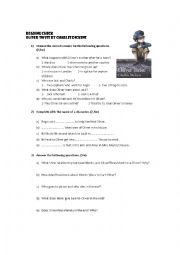 English Worksheet: Quiz Oliver Twist by Charles Dickens-adapted