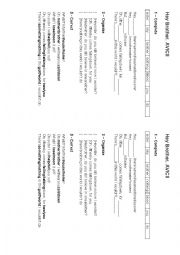 English Worksheet: hey brother