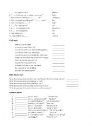 English Worksheet: quiz