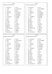 English Worksheet: Jobs